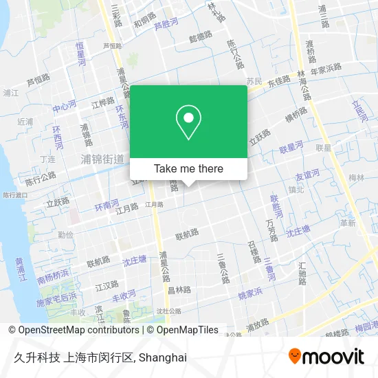 久升科技 上海市闵行区 map