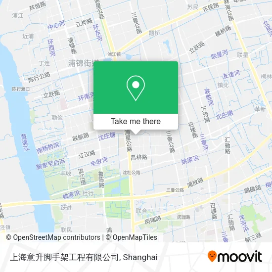 上海意升脚手架工程有限公司 map