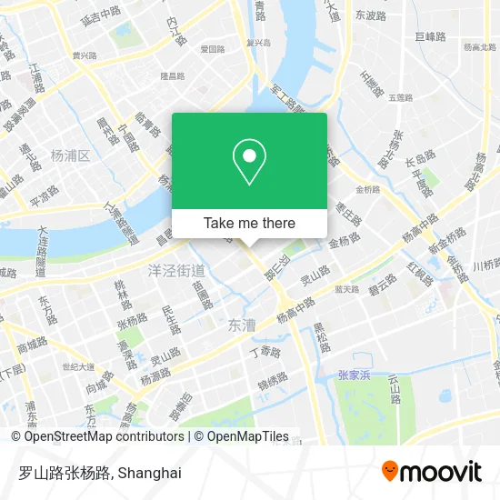 罗山路张杨路 map