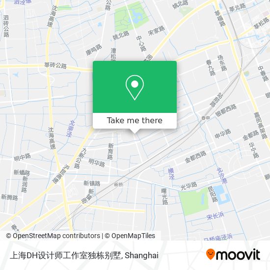上海DH设计师工作室独栋别墅 map