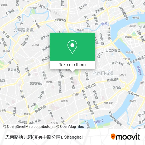 思南路幼儿园(复兴中路分园) map