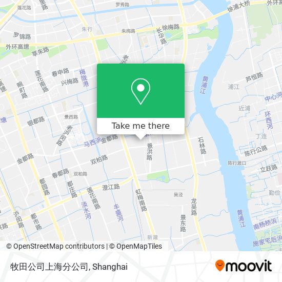 牧田公司上海分公司 map