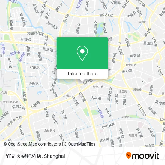 辉哥火锅虹桥店 map