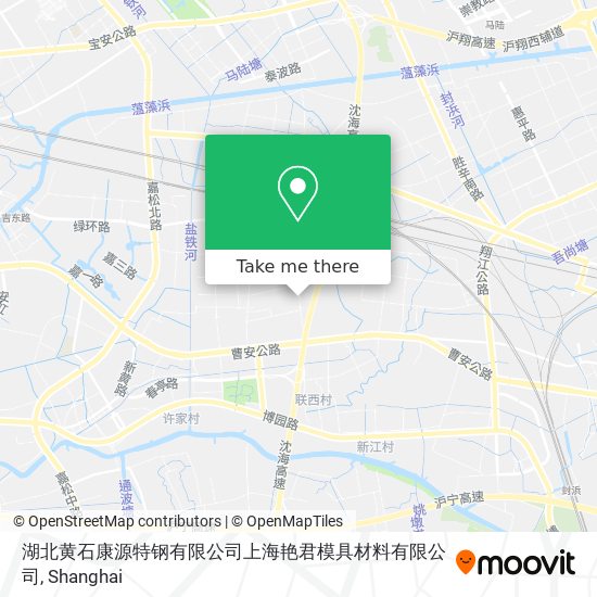 湖北黄石康源特钢有限公司上海艳君模具材料有限公司 map
