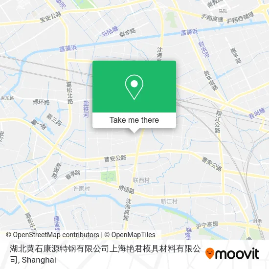 湖北黄石康源特钢有限公司上海艳君模具材料有限公司 map
