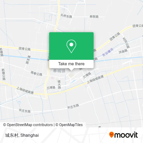 城东村 map