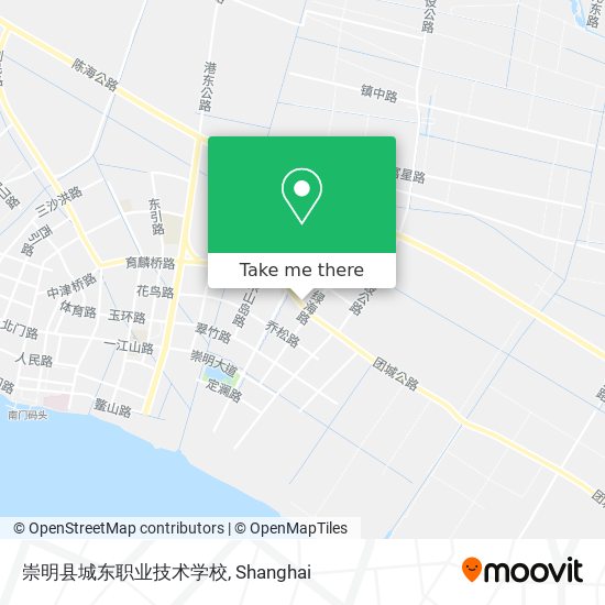 崇明县城东职业技术学校 map