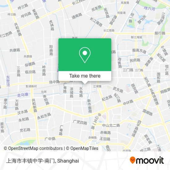 上海市丰镇中学-南门 map