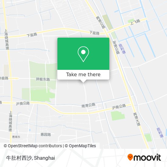 牛肚村西沙 map