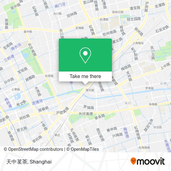 天中茗茶 map