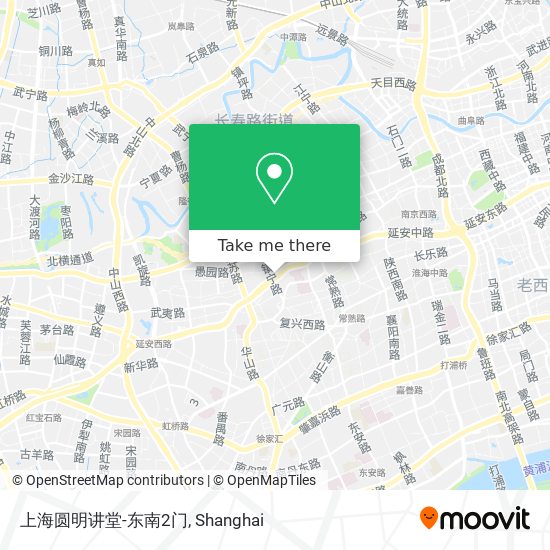 上海圆明讲堂-东南2门 map