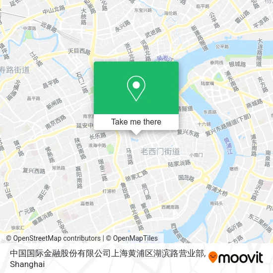 中国国际金融股份有限公司上海黄浦区湖滨路营业部 map