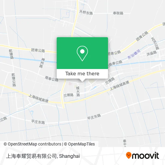 上海奉耀贸易有限公司 map