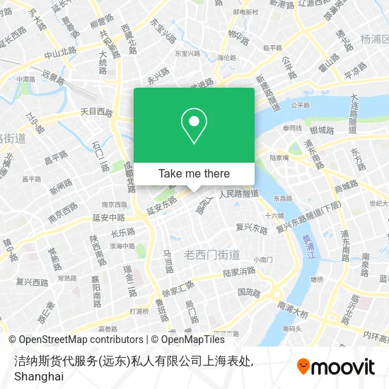 洁纳斯货代服务(远东)私人有限公司上海表处 map