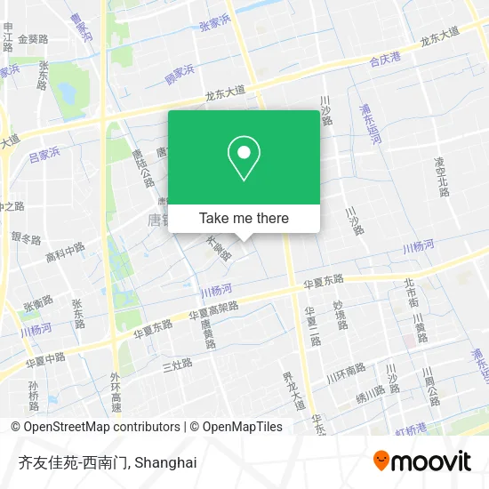 齐友佳苑-西南门 map