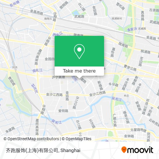 齐跑服饰(上海)有限公司 map