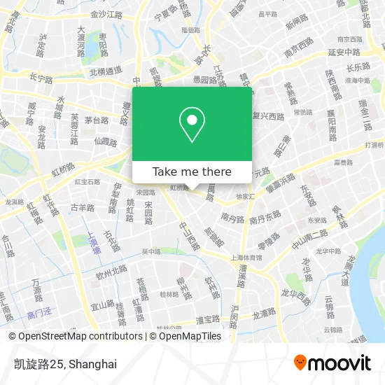 凯旋路25 map