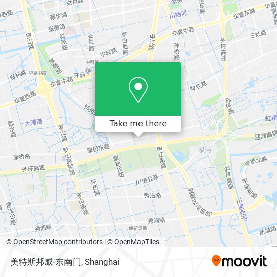 美特斯邦威-东南门 map