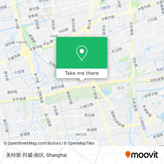 美特斯·邦威-南区 map