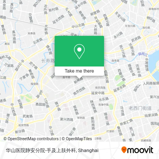 华山医院静安分院-手及上肢外科 map