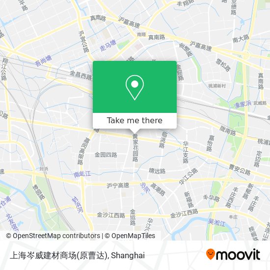上海岑威建材商场(原曹达) map