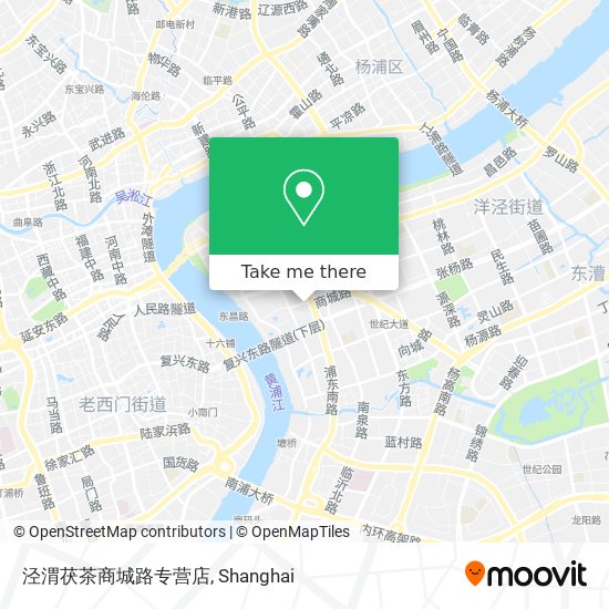 泾渭茯茶商城路专营店 map