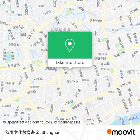 秋雨文化教育基金 map