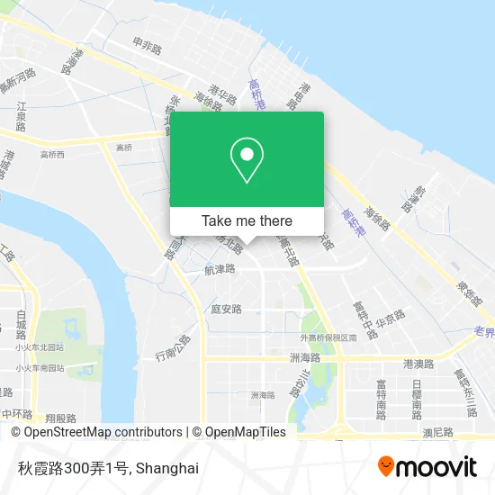 秋霞路300弄1号 map