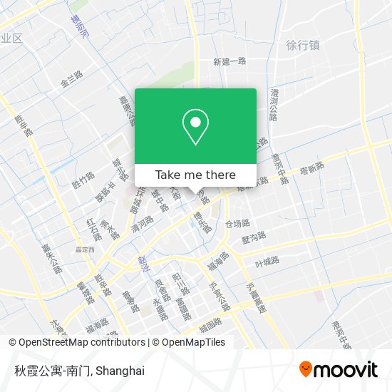 秋霞公寓-南门 map