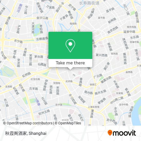 秋霞阁酒家 map