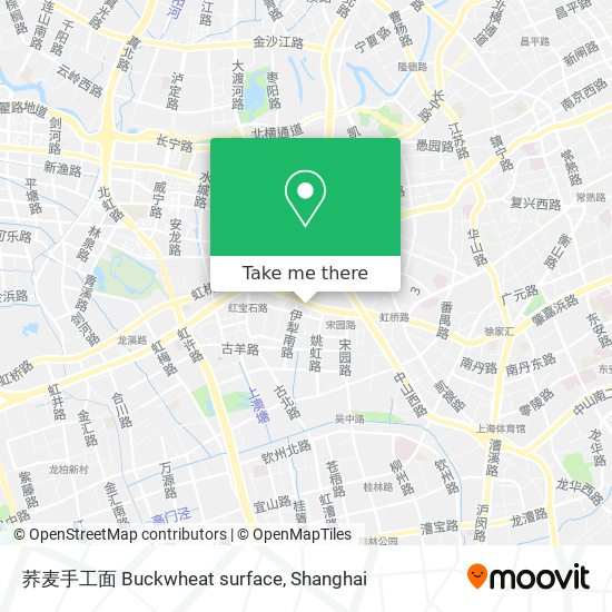 荞麦手工面 Buckwheat surface map