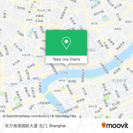 东方海港国际大厦-北门 map