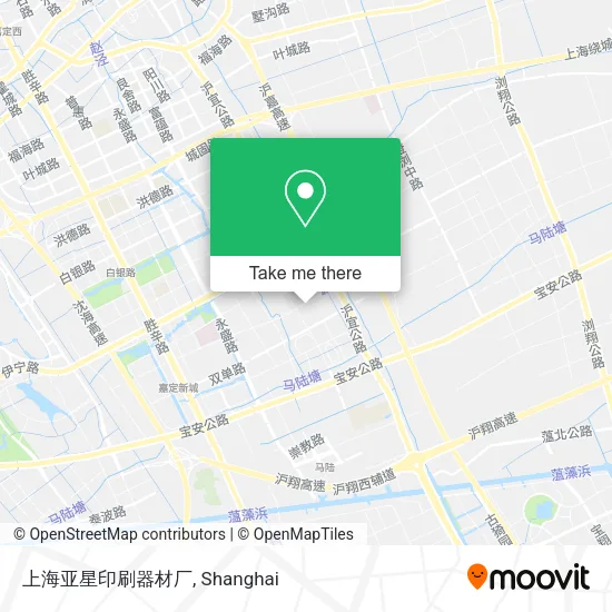 上海亚星印刷器材厂 map