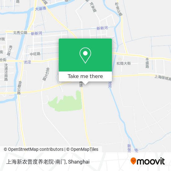 上海新农普度养老院-南门 map