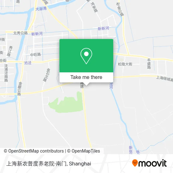 上海新农普度养老院-南门 map
