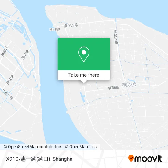 X910/惠一路(路口) map
