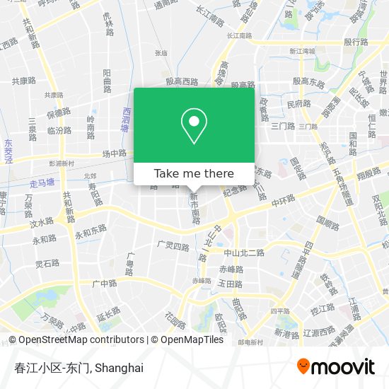 春江小区-东门 map
