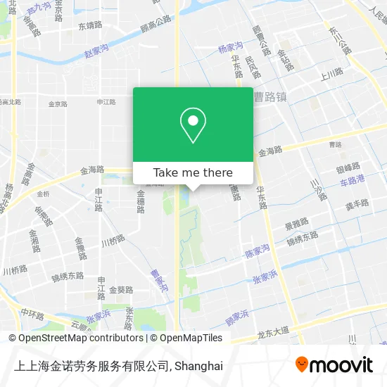 上上海金诺劳务服务有限公司 map