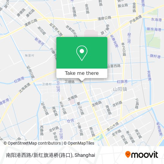 南阳港西路/新红旗港桥(路口) map