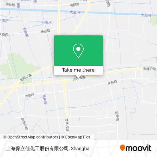上海保立佳化工股份有限公司 map