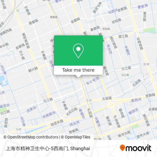 上海市精神卫生中心-5西南门 map