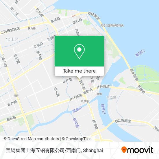 宝钢集团上海五钢有限公司-西南门 map