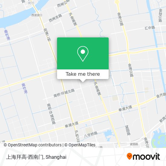 上海拜高-西南门 map