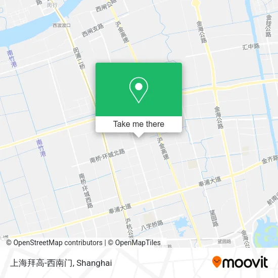 上海拜高-西南门 map