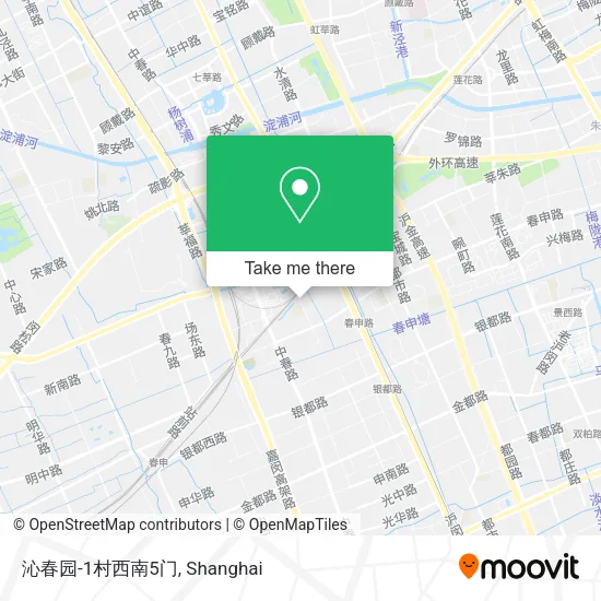沁春园-1村西南5门 map