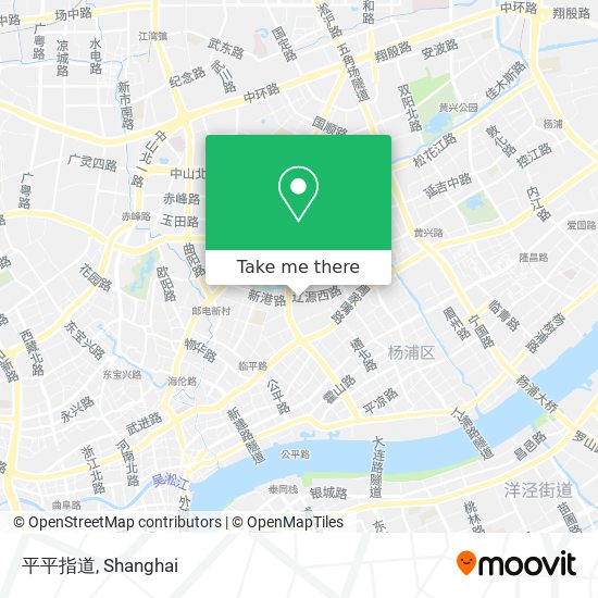 平平指道 map