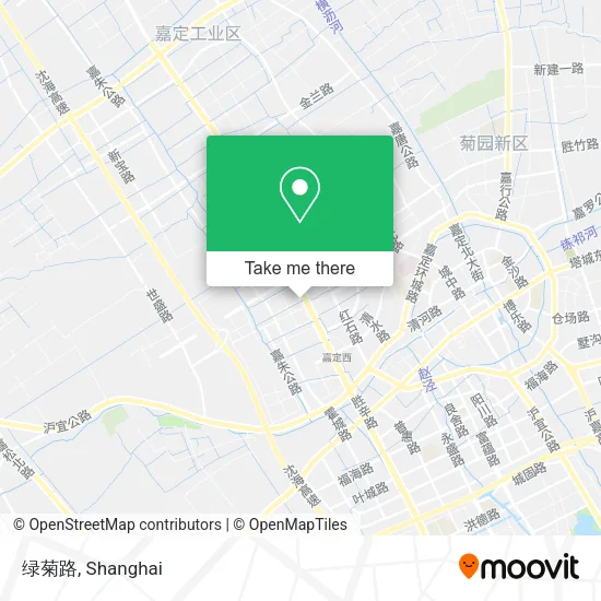绿菊路 map