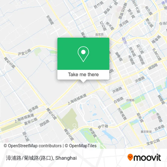 漳浦路/菊城路(路口) map