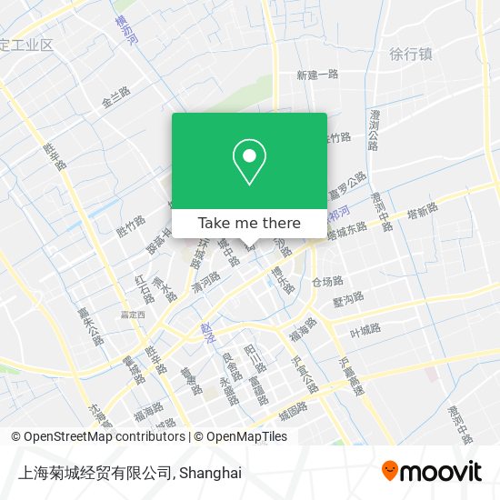 上海菊城经贸有限公司 map
