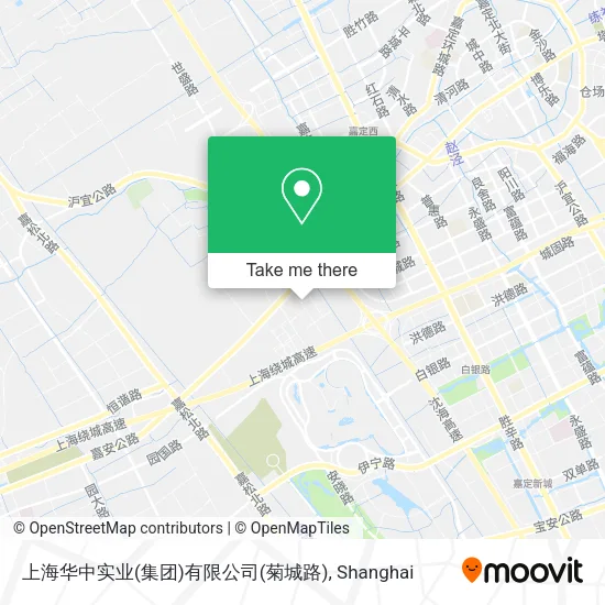 上海华中实业(集团)有限公司(菊城路) map